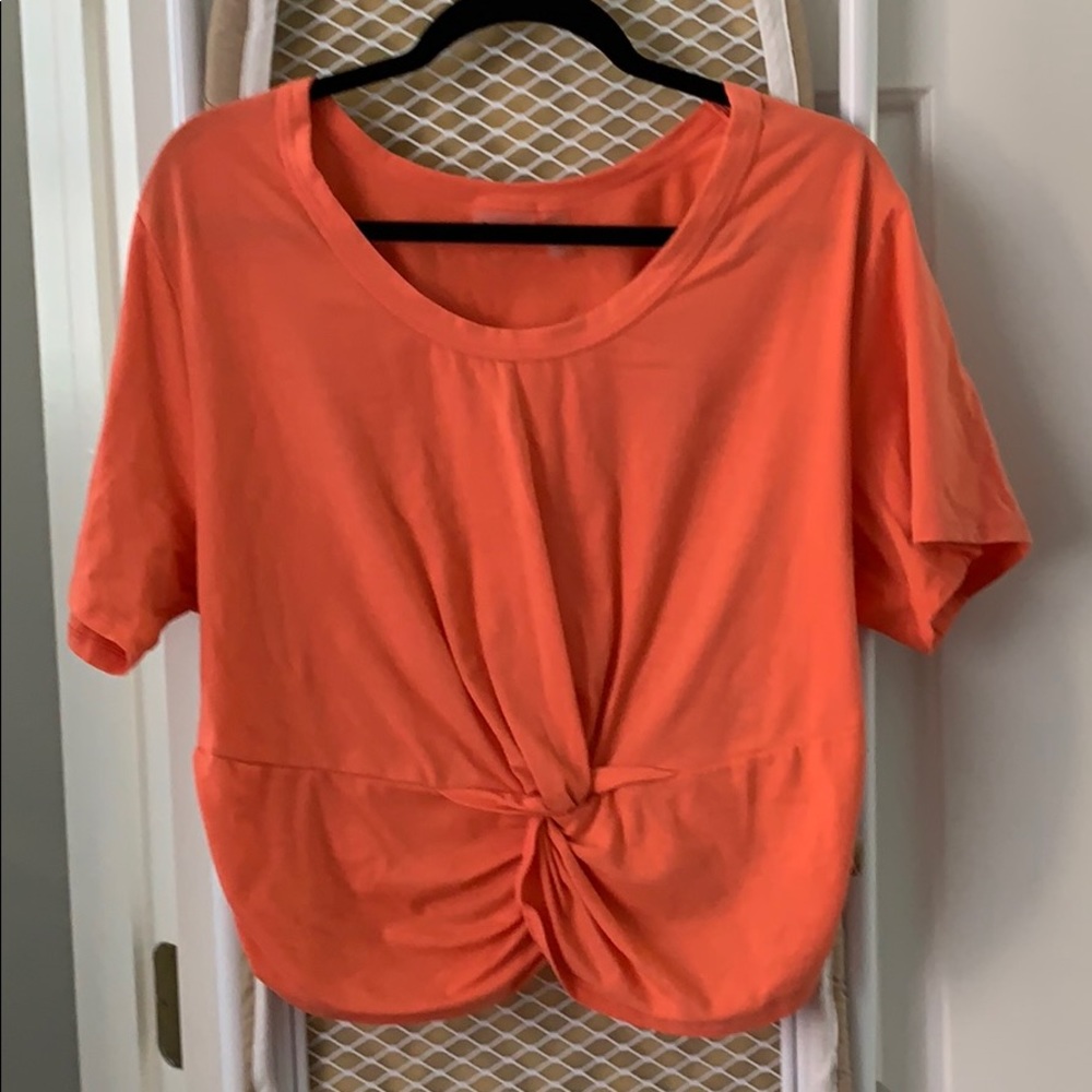 Orange Zella top